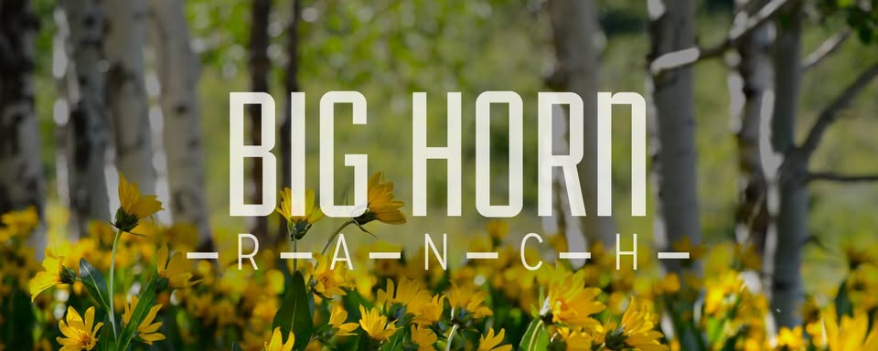 Big Horn Ranch logo artwork used on apparel and merchandise